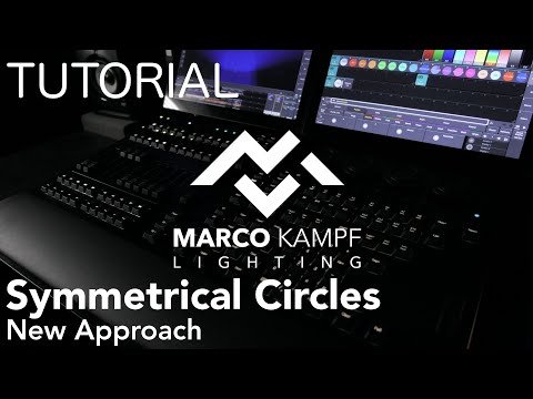 grandMA3 Symmetrical Circle | Using Recipes