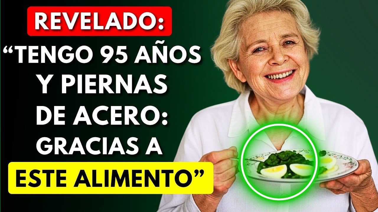 ¡15 ALIMENTOS MILAGROSOS para RECUPERAR TUS PIERNAS en 8 HORAS!