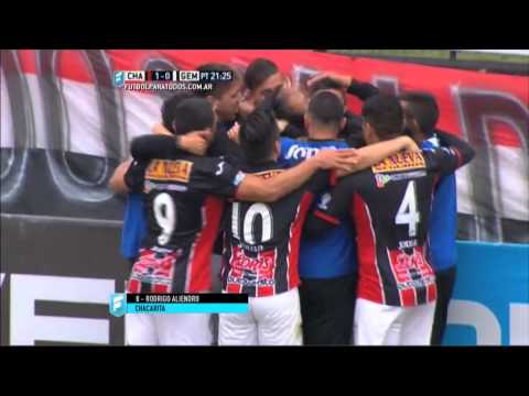 Gol de Aliendro. Chacarita 1 Gimnasia 0. Fecha 26.Torneo Primera B Nacional.Fútbol Para Todos
