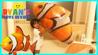 GIANT Remote Control Air Swimmers Flying Clownfish toy