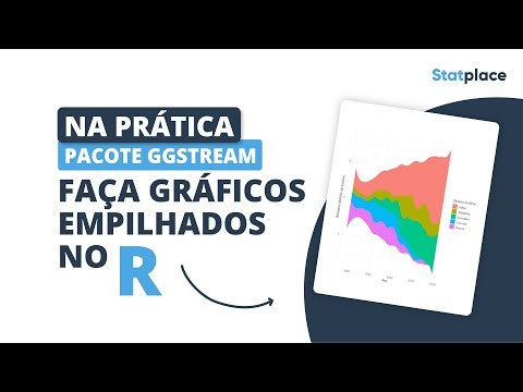 Pacote ggstream no R: Construa gráficos empilhados com ggplot