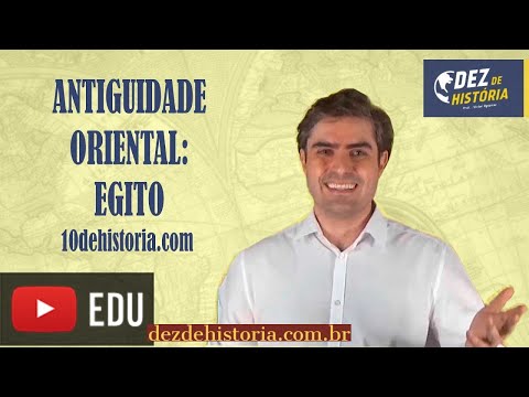 Egito Antigo. Dez de história. Professor Victor Rysovas