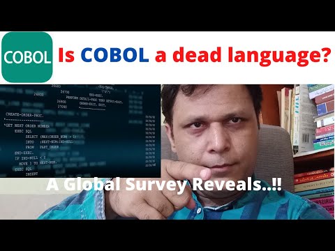 Is COBOL a dead language? |COBOL