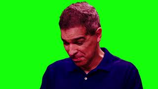 Ed Boon reacting on Hot Ones green screen