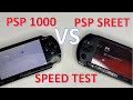 PSP 1000 VS PSP Street (E1004) Speed Comparison