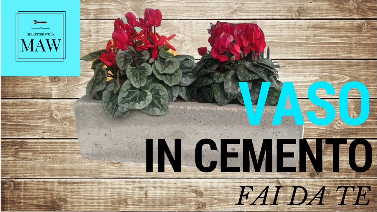 Fai da Te - Vaso in Cemento