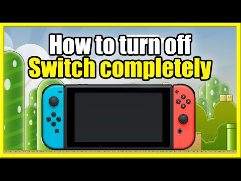 Nintendo Switch Power Off