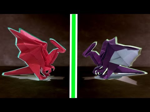 Origami Dragon Tutorial - With Variations 🐉