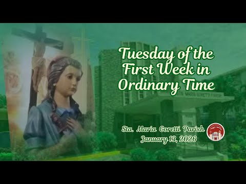 January 13, 2026 / Tuesday of the First Week in Ordinary Time