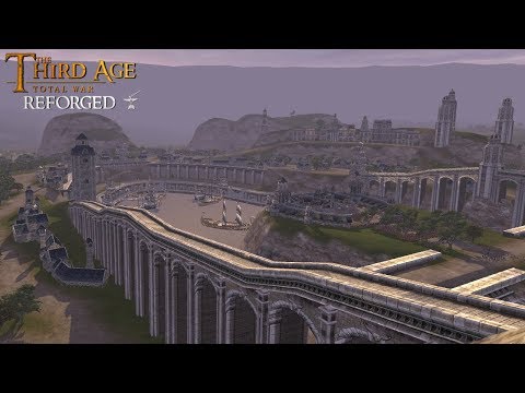 Third Age: Total War (Reforged) - THE GREY HAVENS (Siege Battle)
