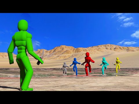 Ragdolls GO TO WAR in Battle Royale with Crazy Weapons! #2