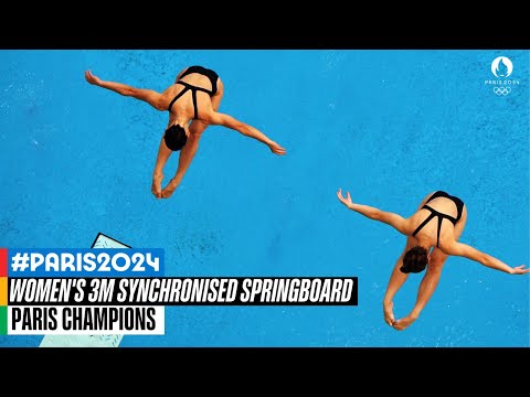 Women's 3m Synchronised springboard 🫧 | Paris Replays