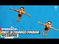 Women S 3m Synchronised Springboard 🫧 Paris Replays