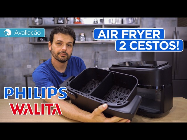 Imagem do vídeo da avaliação Cesto Duplo Philips Walita NA150 