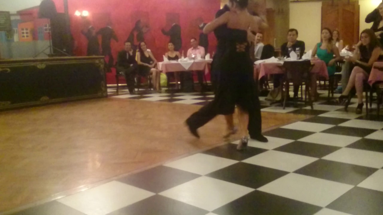 CLARISA ARAGON Y JOHNATAN SAAVEDRA EXHIBICION MILONGA DE GALA DF 2016, MEXICO DF