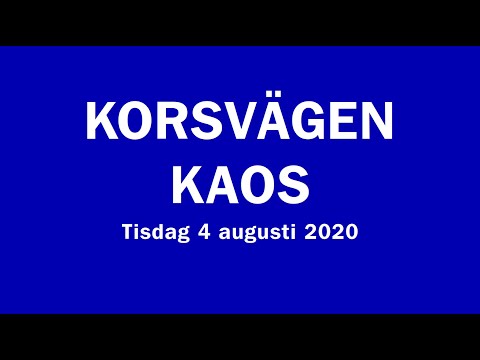 Korsvägen kaos pga Västlänken