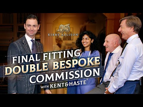 Final Fitting For My Double Bespoke Commission | Kent & Haste