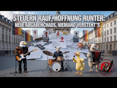 Steuern rauf, Hoffnung runter – Neue Abgaben, keiner blickt durch | Satire Schlager