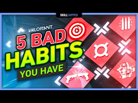 5 BAD HABITS that STOP YOU from CLIMBING in VALORANT