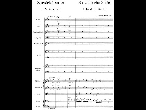 SLOVAK SUITE (Op.32) by Vítězslav Novák {Audio + Full score}