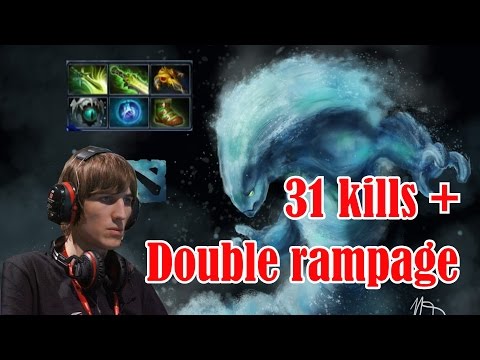 illidan playing Morphling - 31 kills + Double Rampage