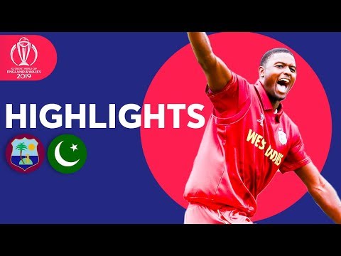 Pakistan Bounced Out For 105 | Windies vs Pakistan - Match Highlights | ICC Cricket World Cup 2019