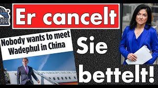 Foreign Minister cancels China trip – Economics Minister writes diplomatic demarche!