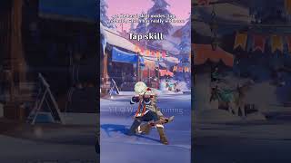 Genshin let me play Alyosha early!😆 #genshinimpact #shorts #odette #snezhnaya