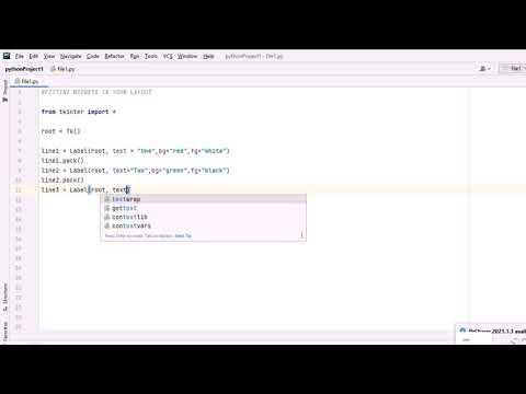 Fitting Widgets In Your Layout Using Tkinter Python Noiceya