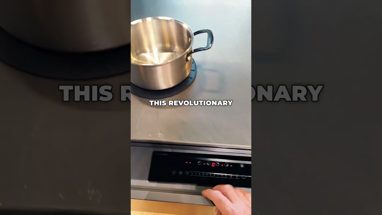 Cooking on Countertops thanks to the Invisable Induction Hob by Invisacook