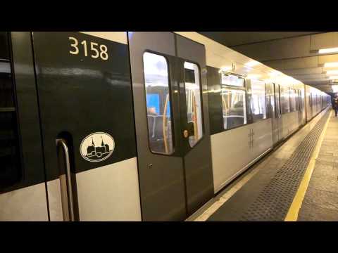 MX3000 line 6 and 5 at jernbanetorget / Oslo metro