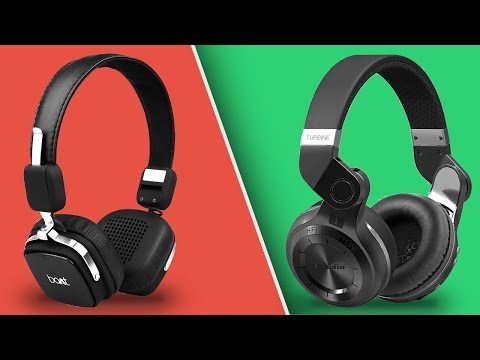 BEST CHEAP WIRELESS HEADPHONES ? Bluedio T2 vs Boat Rockerz 600 Full Comparison and Review | India