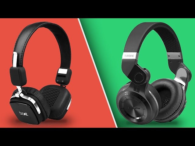 BEST CHEAP WIRELESS HEADPHONES ? Bluedio T2 vs Boat Rockerz 600 Full Comparison and Review | India