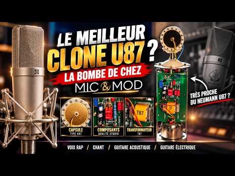 Mic & Mod M87 U87-Style Condenser Microphone – K87 Capsule – T87 Transformer image 20