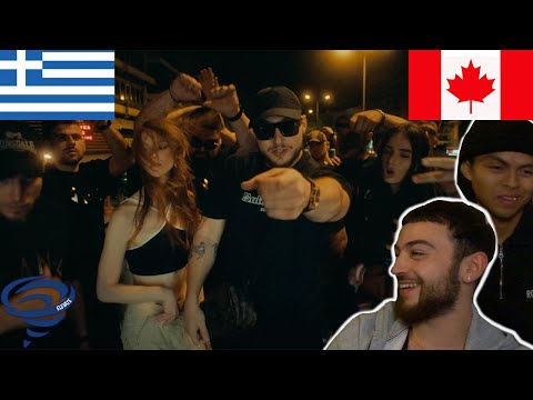 CANADIANS REACT TO GREEK RAP - Rack - Amor (Official Music Video)