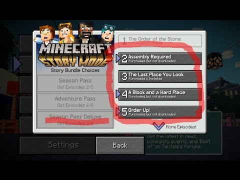 AshuPirateKing - How to Get All episodes(1-8)of Minecraft Story Mode free on Andriod(100% works Easy)(No root)