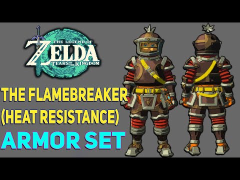 Get Easily the Flamebreaker (heat resistance) Armor Set in The Legend of Zelda Tears of the Kingdom