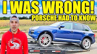 Compré un Porsche V8 biturbo en una subasta, ¡apostando a que el misterioso ruido del motor no er...