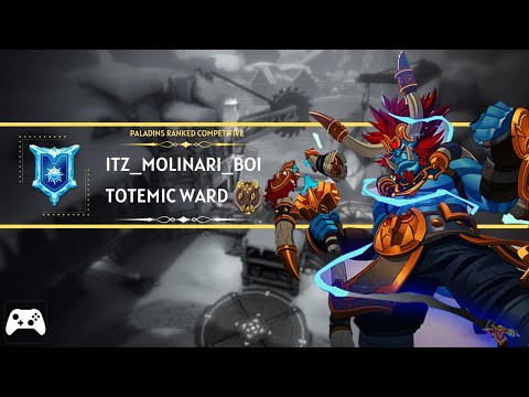 Finally,Grohk Heals Feels Good 205K+ Heals iTz_MoLiNaRi_Boi (Diamond) Paladins Ranked Competitive