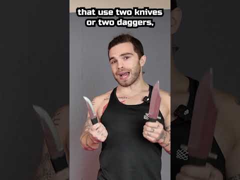 Is Dual Wielding Daggers Effective? #sword #anime #martialarts