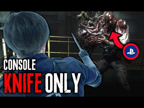 Resident Evil 2 Birkin Boss Guide KNIFE ONLY Console HARDCORE S+