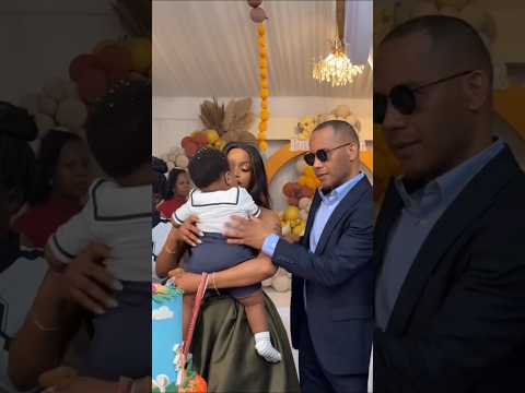 Sheebah on her son's birthday with Daddy #shorts