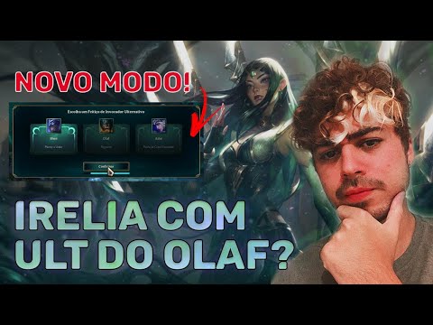 IRELIA SENTINELA DA LUZ GAMEPLAY - NOVO MODO LIVRO SUPREMO DE FEITIÇOS - LOL