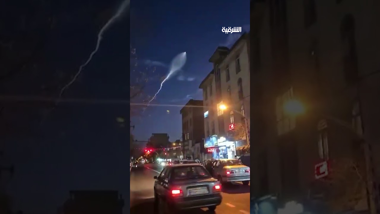 فيديو | موجة صواريخ جديدة تنطلق من إيران