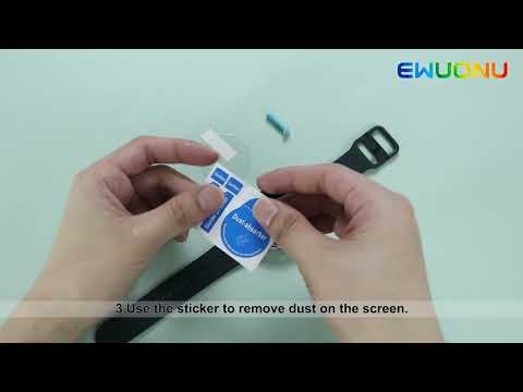 Samsung Galaxy Watch 6 Case Screen Protector Installation