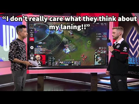 Hai Calls Awkwardly Calls Out 100T Abbedagge's Laning To His Face!!