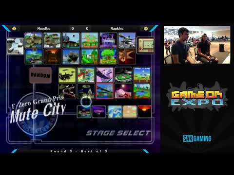 Game On Expo Melee Round 3 - Noodles (Sheik) vs Napkins (Peach)