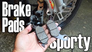 How to change your motorcycle brake pads