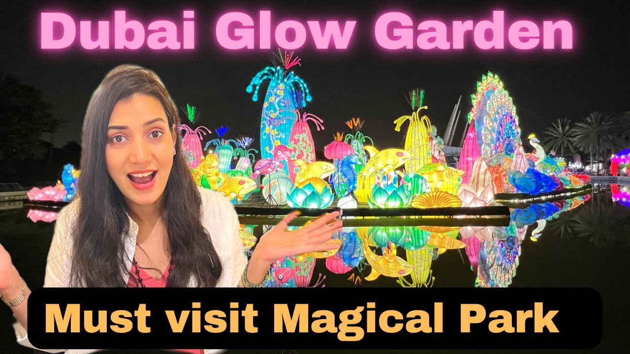 Join a duo on fascinating exploration of Garden Glow Park.