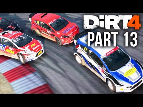 DIRT 4 Career Mode Gameplay Walkthrough Part 13 - R2 RALLYCROSS (Full Game)